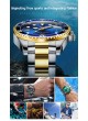 Quartz watch night light waterproof men watch